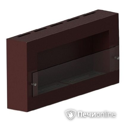 Биокамин ЭкоЛайф Window Fat II Glass black burgundy Арома в Чернушке